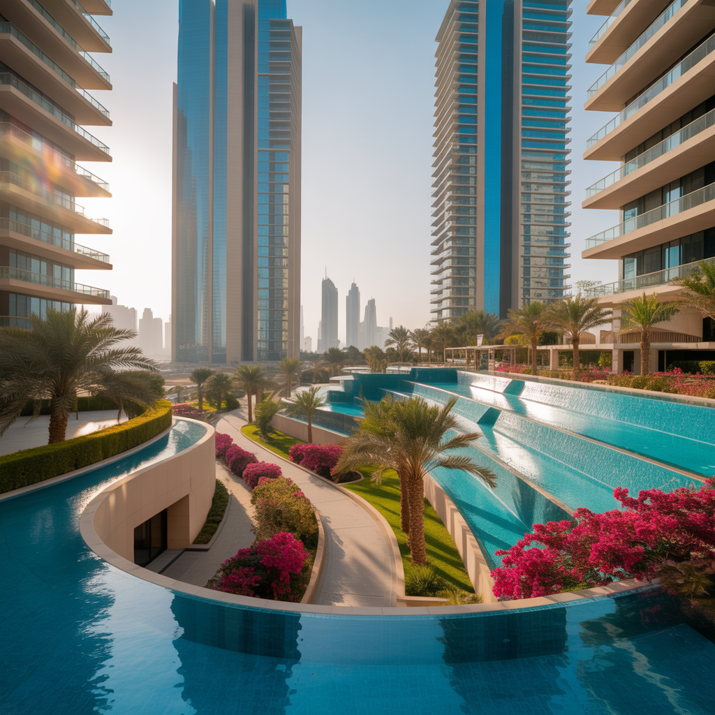 مشروع مجمع سكني فاخر في أبوظبي