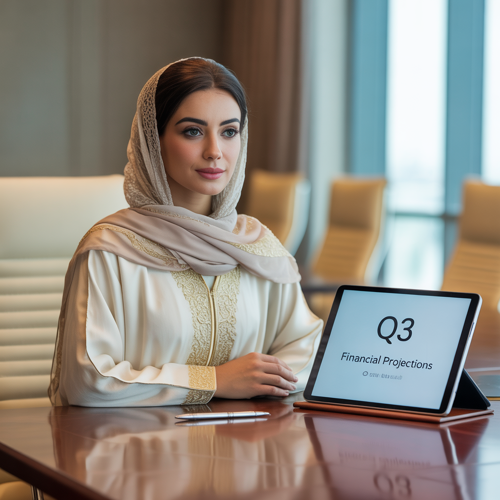صورة فاطمة الهاشمي - مديرة علاقات المستثمرين