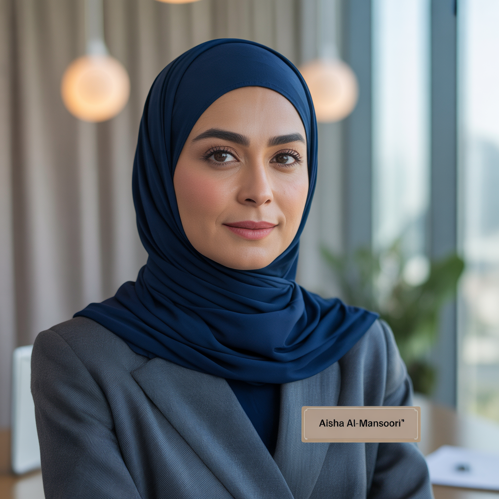 صورة مديرة الاستثمارات نورة الكعبي