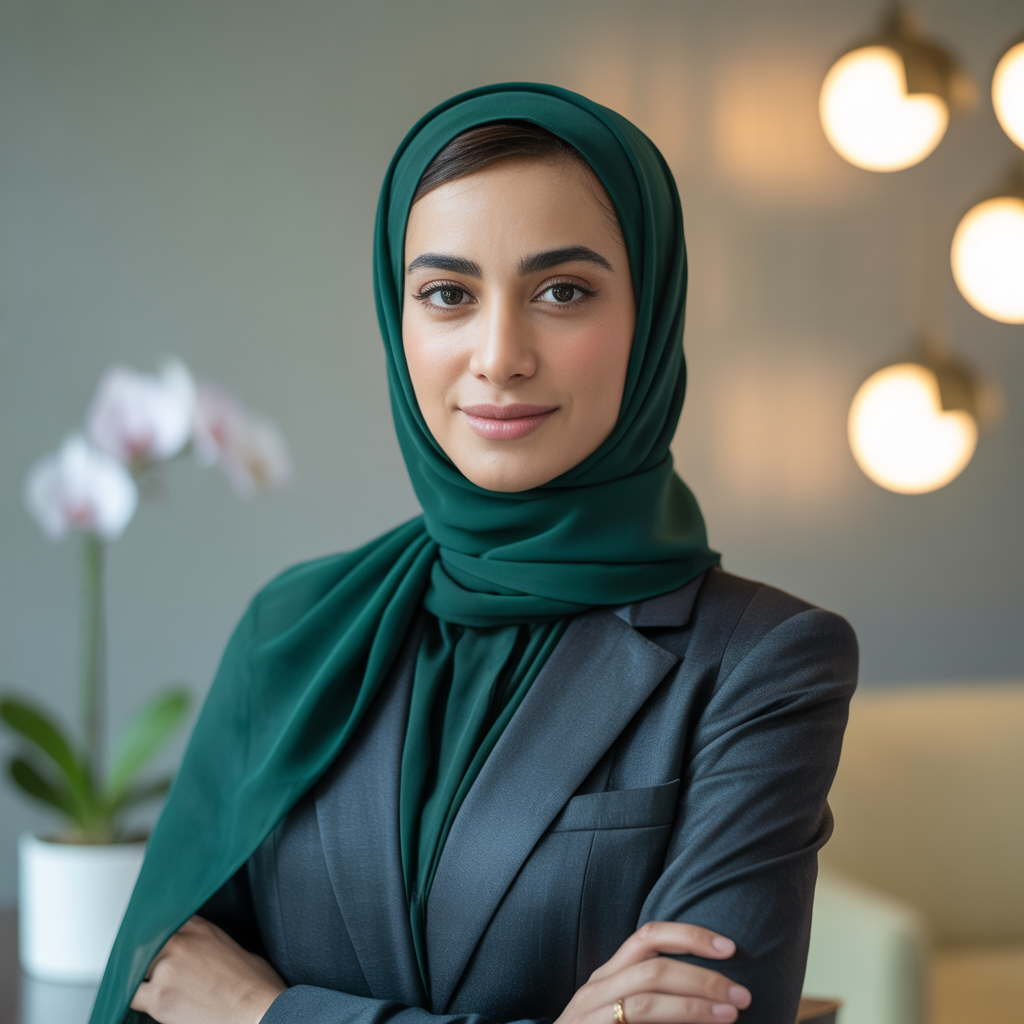 صورة المستثمرة سارة العبدالله