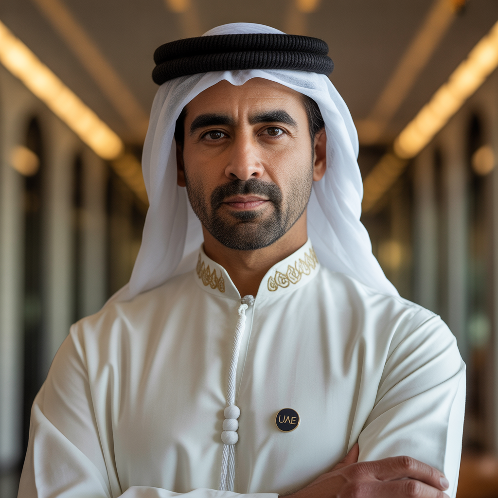 صورة المستثمر خالد المنصوري